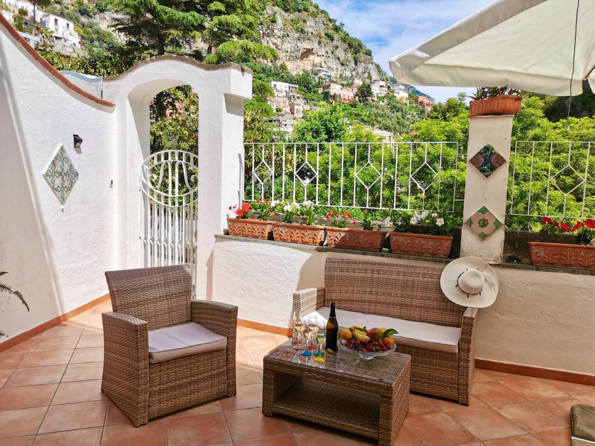 Ferienwohnung Casa Angela Positano Exterior foto